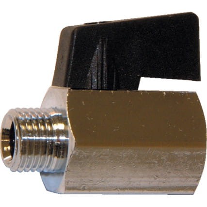 Złączka z zaworem kulowym z gwintem VAB1FM 1/4 G1/8-G1/8 F-M Kennedy KEN2597200K PRO19