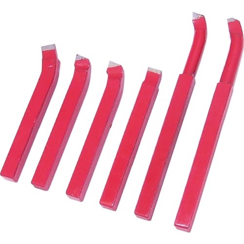 Zestaw noży tokarskich do mini tokarki 10006 8mm x8mm 6szt. Osaki OSA2802404A