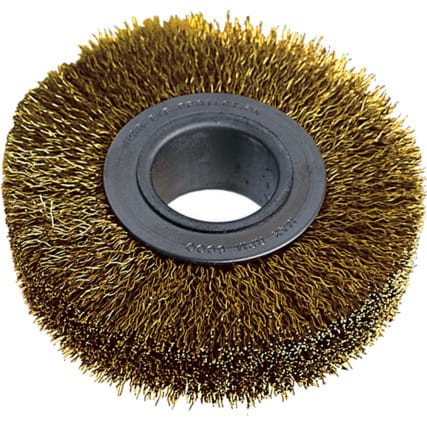 Szczotka druciana 150x21x51mm 30SWG tarczowa z otworem Kennedy KEN2950960K KEN-295-0960K