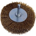 Szczotka druciana 30x12mm 30SWG tarczowa na trzpieniu Kennedy KEN2952800K