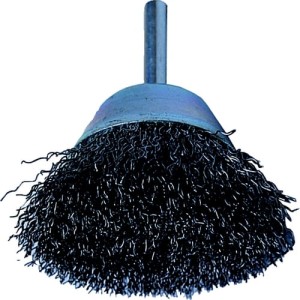 Szczotka druciana 45x10mm 30SWG pędzlowa na trzpieniu Kennedy KEN2953220K PRO20