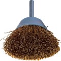 Szczotka druciana 40x10mm 30SWG pędzlowa na trzpieniu Kennedy KEN2953820K