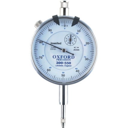 Czujnik zegarowy 10mm 0,01mm 0-100 Oxford Precision OXD3005500K