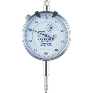 Czujnik zegarowy 25mm 0,01mm 0-100 Oxford Precision OXD3005520K
