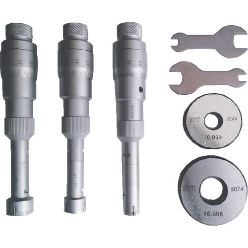Średnicówki 11-20mm mikrometryczne trzypunktowe Oxford Precision OXD3352520K