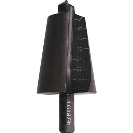 Wiertło 26-40mm HSS stopniowe stożkowe do blach i rur Sherwood SHR0191130K