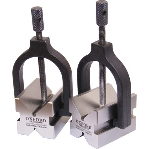 Pryzma frezarska 2szt. Vee z dociskiem mocującym 40x50x40mm Oxford Precision OXD3702300K OXD-370-2300K