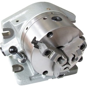 Stół obrotowy z uchwytem trójszczękowym poziomo- pionowy 210mm Indexa IND4370220K