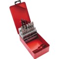 Zestaw calowych gwintowników i wierteł UNF Num10- 1/2" HSS 24szt. Sherwood SHR0259970K