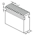 Szczęki do uchwytów tokarskich miękkie EN10 100mm 3szt. Kennedy KEN4906200K