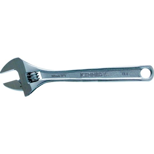 Klucz nastawny 200mm 8" z podziałką chromowany Kennedy KEN5011080K