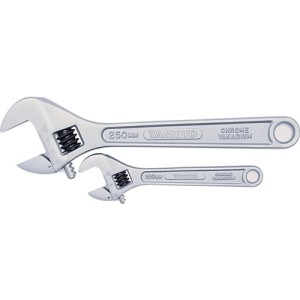 Zestaw kluczy nastawnych 150mm 250mm CrV chromowo-wanadowy 6" 10" 2szt. Yamoto YMT5012400K