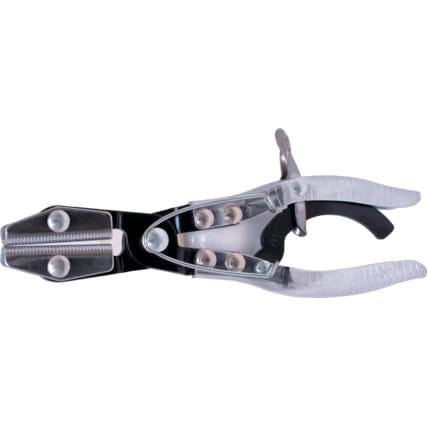 Szczypce 200mm do zaciskania przewodów elastycznych z mechanizmem zaczepowym 8" Kennedy KEN5032850K KEN-503-2850K
