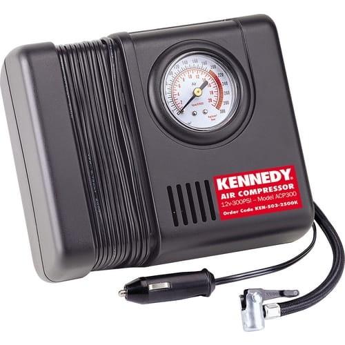 Mini sprężarka powietrza / ciśnieniomierz 300PSI Kennedy KEN5032500K