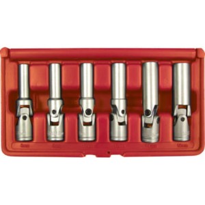 Komplet kluczy do świec zapłonowych 6 elementów Kennedy KEN5031740K PRO19-20
