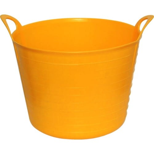 Elastyczny kubeł budowlany 75l żółty Sitesafe SSF5123040K