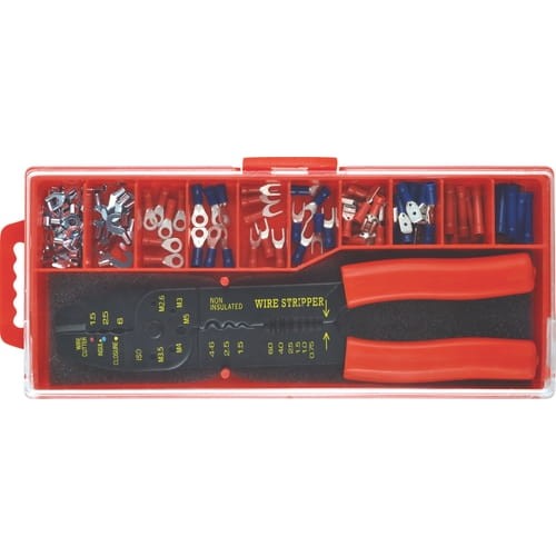 Zestaw szczypiec zaciskowych i końcówek 100szt. Kennedy KEN5155090K