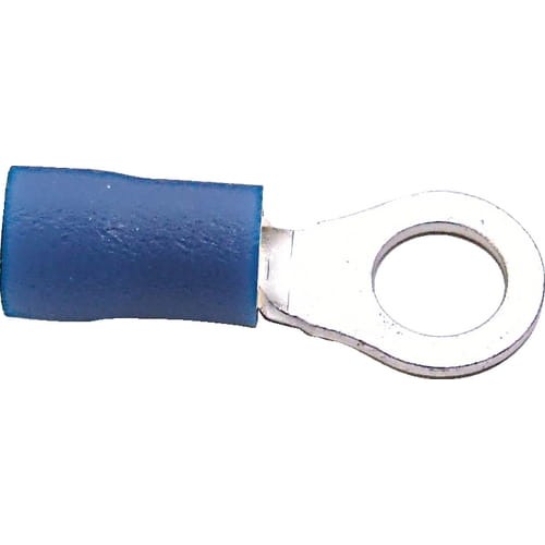 Końcówki płaskie pierścieniowe 12mm opak. 100szt. niebieskie Kennedy KEN5152570K
