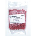 Końcówki tulejkowe wewnętrzne 4mm opak. 100szt. czerwone Kennedy KEN5153100K