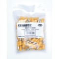 Końcówki pociskowe zewnętrzne 5mm opak. 100szt. żółte Kennedy KEN5153530K