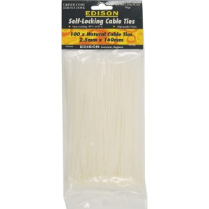 Opaski zaciskowe 4,8x370mm 100szt. Edison EDI5151230K