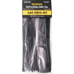 Zestaw opasek zaciskowych 600szt. Edison EDI5153000K
