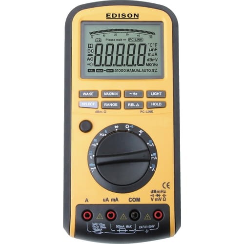 Automatyczny cyfrowy miernik napięcia DAM100 Edison EDI5163420K