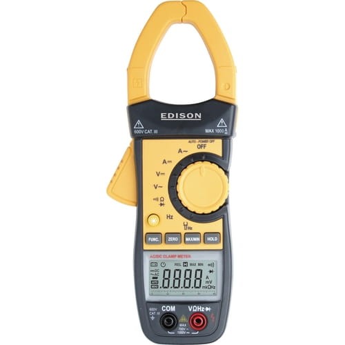 Automatyczny cyfrowy miernik klamrowe 1000 AC/DC DCM070 Edison EDI5163800K