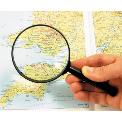 Lupa ręczna powiększenie 2x średnica 100mm Kennedy KEN5186080K