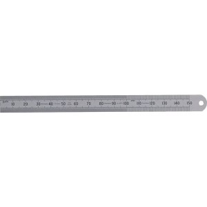 Przymiar kreskowy 150mm stalowy zaokrąglony Kennedy KEN5183030K PRO20
