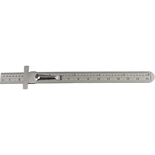 Przymiar kreskowy 150mm 6" kieszonkowy Kennedy KEN5183510K