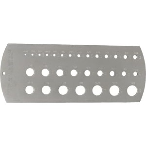 Sprawdzian średnic wierteł 1/16"-1/2" Kennedy KEN5181140K