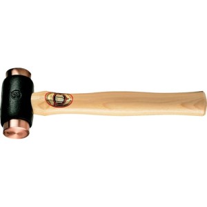 Młotek miedziany 44mm 2kg z wymiennymi miedzianymi końcówkami 04-314 rozmiar 3 Thor Hammer THO5270163K