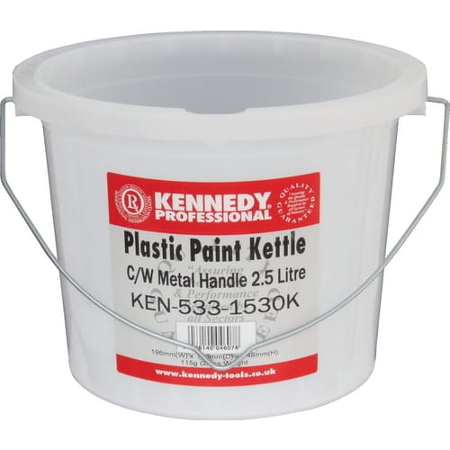 Wiadro malarskie plastikowe z uchwytem 2,5l Kennedy KEN5331530K