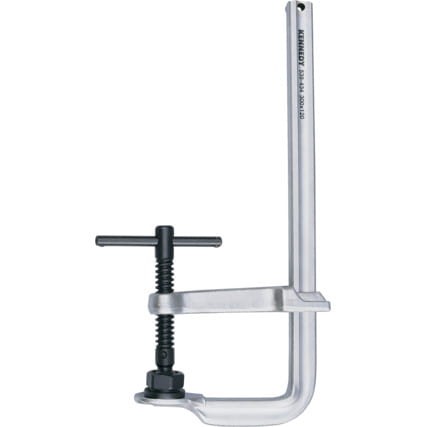 Ścisk śrubowy wysokowydajny rękojeść z przetyczką 250x120mm Kennedy KEN5394320K