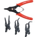 Zestaw wymiennych głowic do szczypiec Circlip 6.1/2" 4szt. Kennedy KEN5586750K