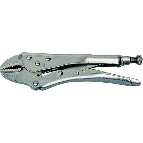 Szczypce zaciskowe 180mm 7" proste szczęki Senator SEN5587070K