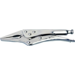 Szczypce zaciskowe 165mm 6.1/2" długie szczęki Senator SEN5587260K PRO25