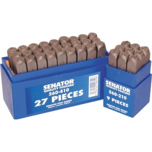 Zestaw znaczników 8mm 0-9 numeratorów cyfrowych 9szt. Senator SEN5601800K SEN-560-1800K PRO25