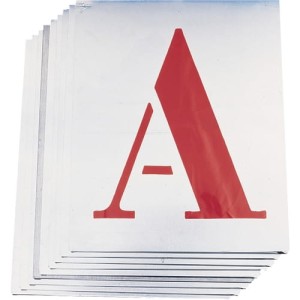 Matryce 50mm literowe stalowe 26szt. Kennedy KEN5612500K