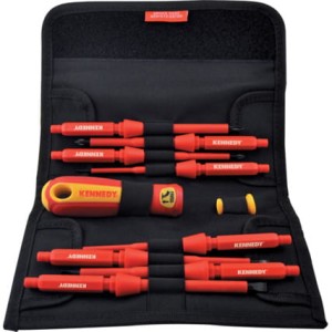 Zestaw izolowanych wkrętaków w etui 10szt. Kennedy KEN5725870K