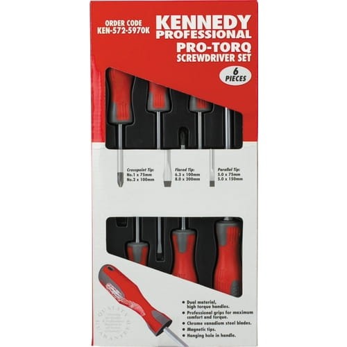 Zestaw wkrętaków Pro-Torq 6szt. Kennedy KEN5725970K