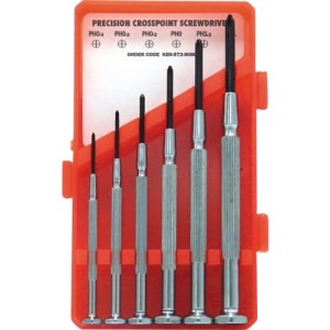 Zestaw wkrętaków dla jubilerów i zegarmistrzów 6szt. Kennedy KEN5729080K