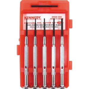 Zestaw wkrętaków sześciokątnych 0,9-2,5mm 5szt. Kennedy KEN5729886K PRO20
