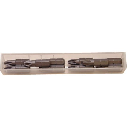 Bity 6-kątne krzyżakowe No.2 1/4" 10szt. Kennedy KEN5731025K