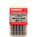 Bity 6-kątne Pozidriv No.2 1/4" 5szt. Kennedy KEN5731725K