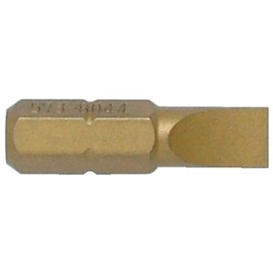 Bit tytanowy płaski 6x25mm 1/4" Kennedy KEN5738044K PRO19-20