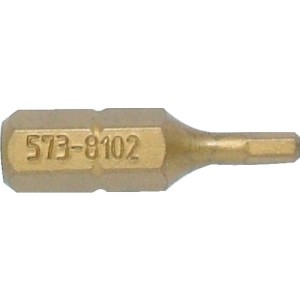 Bit tytanowy 6-kątny 1/4"x2,5mm x25mm Kennedy KEN5738102K