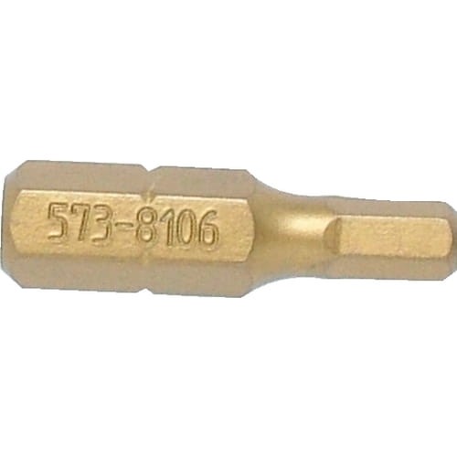Bit tytanowy 6-kątny 1/4"x4mm x25mm Kennedy KEN5738106K