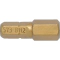 Bit tytanowy 6-kątny 1/4"x8mm x25mm Kennedy KEN5738112K
